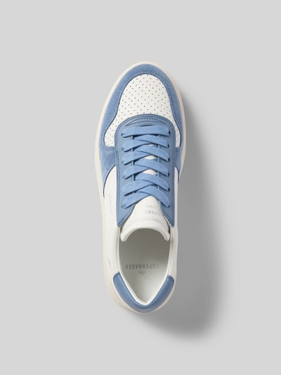 Copenhagen Sneaker mit Label-Print Hellblau Melange 4