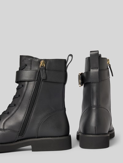 BOSS Schnürstiefel aus echtem Leder Modell 'ELERI' Black 2