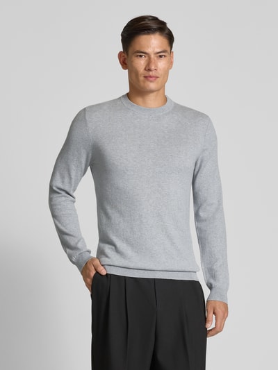 MCNEAL Strickpullover mit Kaschmir-Anteil Mittelgrau Melange 4