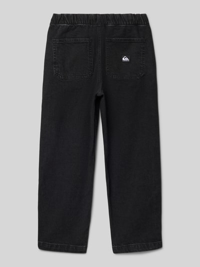 Quiksilver Jeans met elastische band Zwart - 3