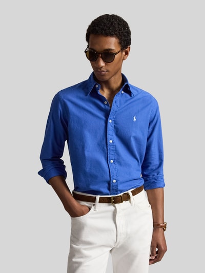 Polo Ralph Lauren Regular Fit Freizeithemd aus reiner Baumwolle Jeansblau 4