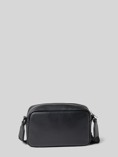 Produktfoto, schwarze Umhängetasche mit Label-Detail Modell 'Ray EVO_EW Crossbody' von BOSS, glatte und leicht strukturierte Oberfläche, Herren Umhängetasche von BOSS