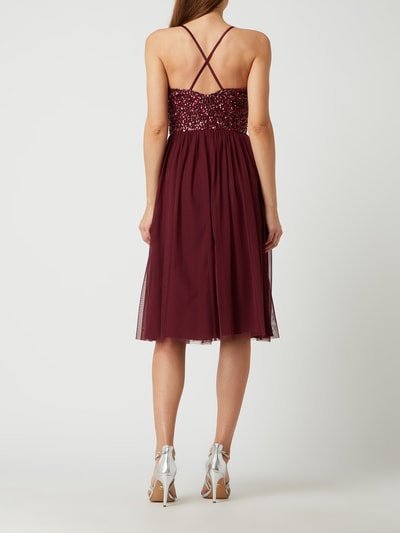 Jake*s Cocktail Cocktailkleid mit Pailletten  Kirsche 4