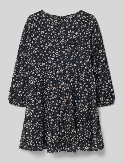 Happy Girls Midikleid mit Raffungen Black 3