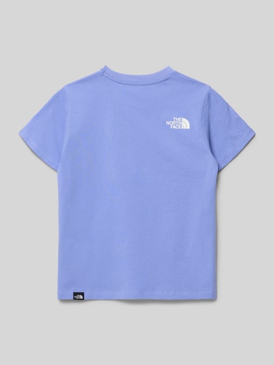 The North Face Regular Fit T-Shirt mit Logo-Print Bleu 3