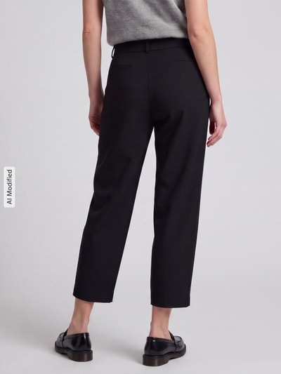 BOSS Orange Relaxed Fit Barrel Leg Hose mit Viskose-Anteil Modell 'C_Talara1' Black 5