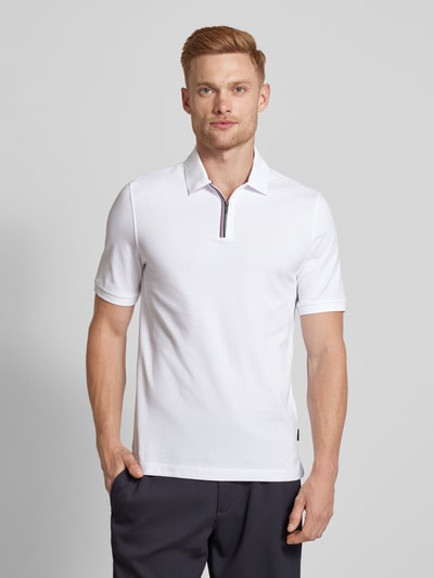 bugatti Poloshirt met polokraag Wit - 4