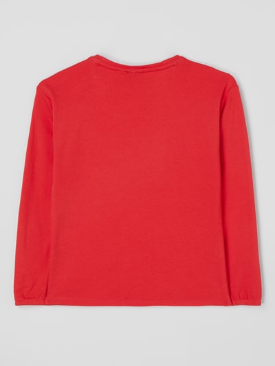 Garcia Longsleeve mit Print  Rot 3