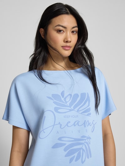 Christian Berg Woman T-Shirt mit Rundhalsausschnitt Bleu 3