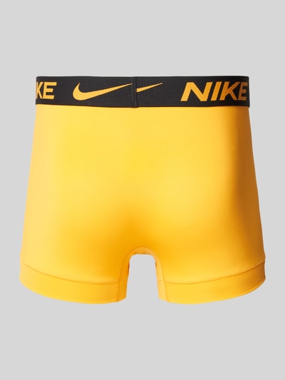 Nike Trunks mit elastischem Logo-Bund Modell 'ESSENTIAL' im 3er-Pack Gold 3