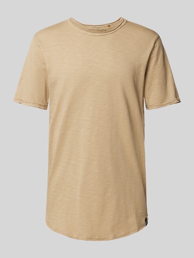 Only & Sons T-shirt met ronde hals, model 'BENNE' Beige - 2