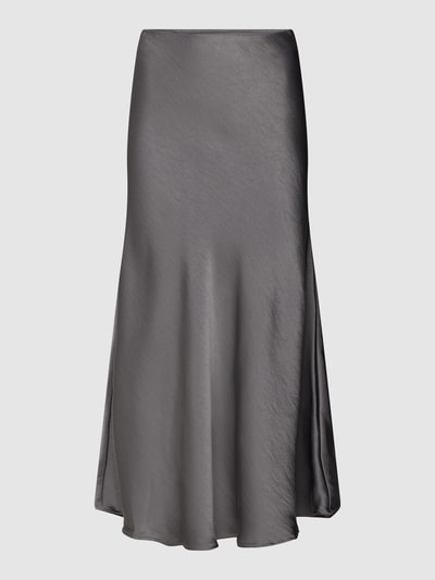 Neo Noir Midirok met elastische band, model 'Bovary' Middengrijs - 2