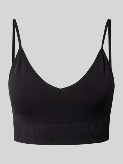 Vero Moda Crop Top mit Spaghettiträger Modell 'JACKIE' Black 1