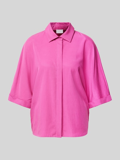 Jake*s Collection Bluse mit 3/4-Arm Pink 2