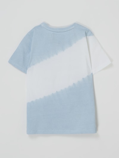 Basefield T-shirt met tekst Lichtblauw - 3