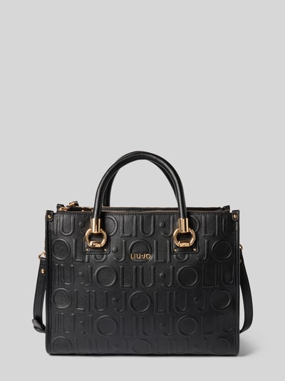 Liu Jo White Tote Bag in Leder-Optik Black 2