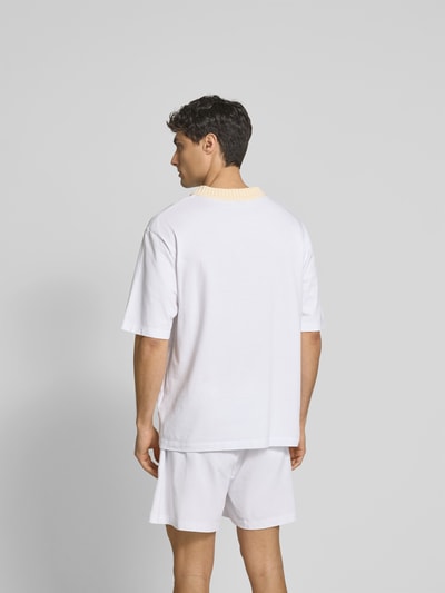 Dsquared2 Loose Fit T-Shirt mit Tunnelzug Weiss 5