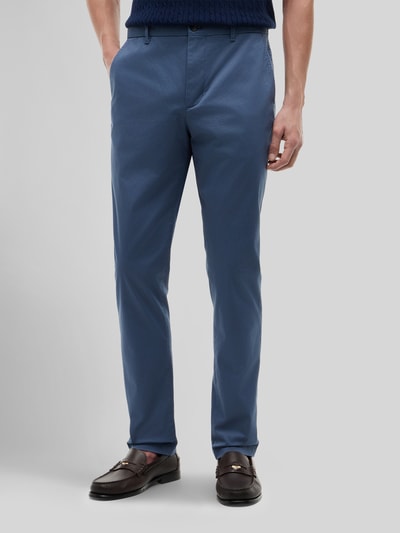 Tommy Hilfiger Slim Fit Chino aus Baumwoll-Mix Modell 'BLEECKER' Rauchblau 4