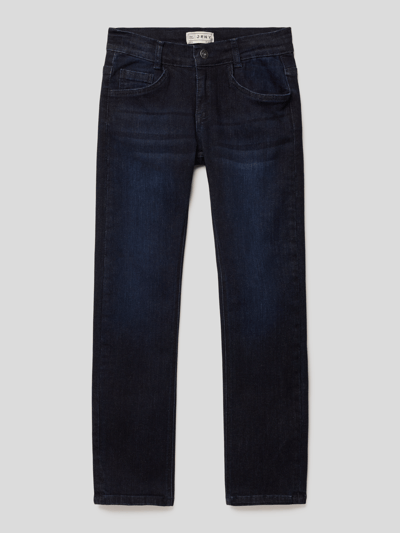 Blue Effect Jeans in 5-pocketmodel, model 'NORMAL NOS' Donkerblauw - 1