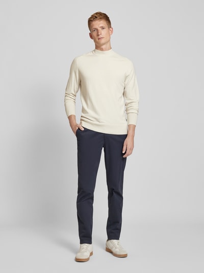 CK Calvin Klein Gebreide pullover met labeldetail Offwhite - 1