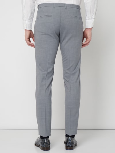 Drykorn Slim fit pantalon met geweven motief Lichtgrijs - 5