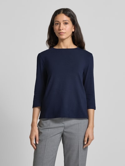 Weekend Max Mara Shirt met 3/4-mouwen, model 'MULTIA' Marineblauw - 4