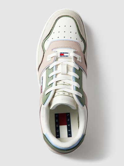 Tommy Jeans Sneaker im Colour-Blocking-Design Modell 'Pop Basket' Offwhite 4