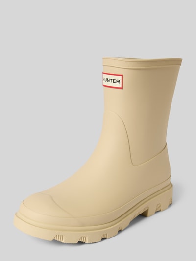 Hunter Gummistiefel mit Logo Beige 1