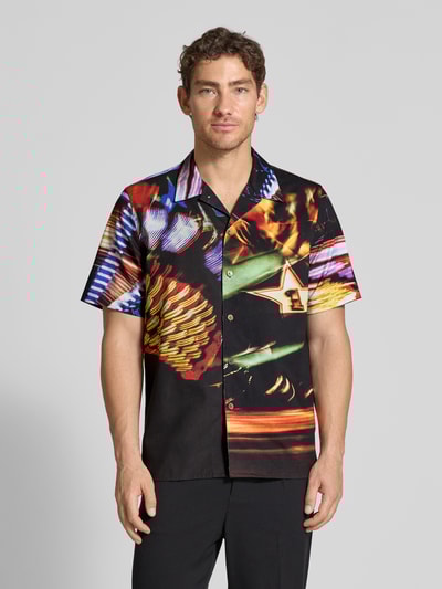 PAUL SMITH Freizeithemd mit Knopfleiste Black 4