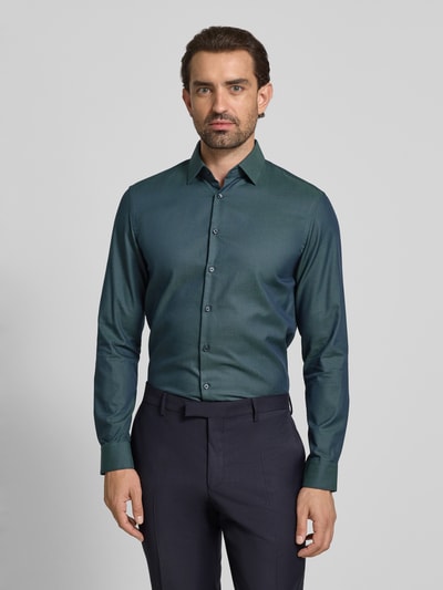 Jake*s Slim Fit Business-Hemd mit Knopfleiste Bottle 4