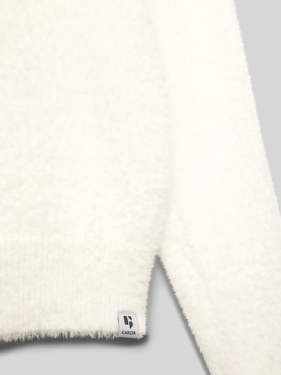 Garcia Regular Fit Pullover mit Viskose-Anteil Offwhite 2
