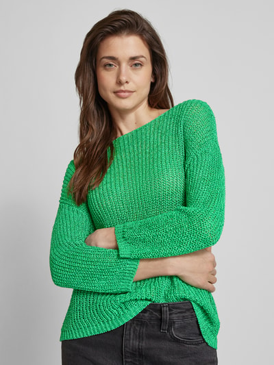 Betty Barclay Strickpullover mit überschnittenen Schultern Hellgruen 3