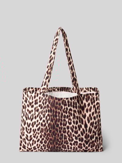 OH APRIL Torba shopper z uchwytem Średniobrązowy 4