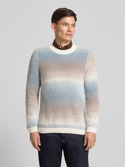 CINQUE Strickpullover mit Rundhalsausschnitt Modell 'Bow' Weiss 4
