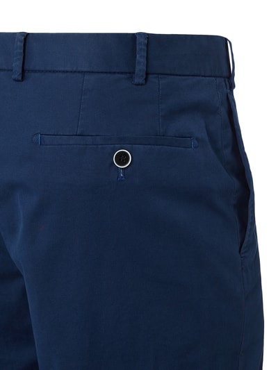 Hiltl Contemporary Fit Chino mit Webmuster  Royal 2