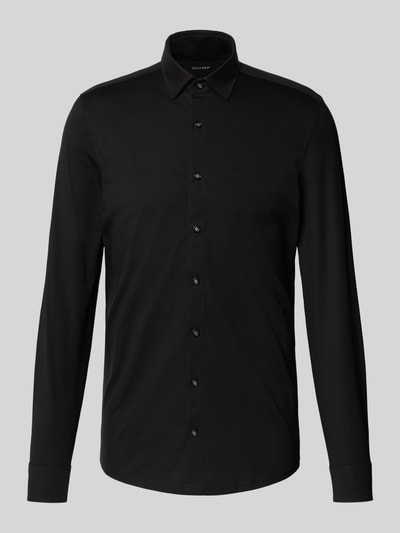 OLYMP No. Six Super Slim Business-Hemd mit Kentkragen Black 2