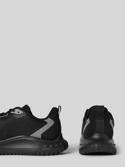 Calvin Klein Jeans Sneakersy z detalami z logo model ‘EVA RUNNER’ Czarny 2