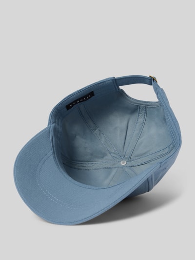 bugatti Basecap mit Label-Stitching und Viskose-Anteil Jeansblau 2