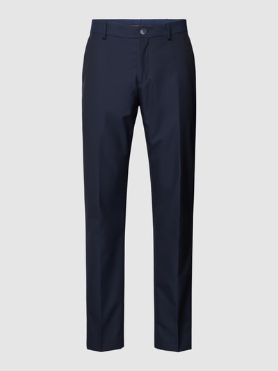 SELECTED HOMME Pantalon met structuurmotief, model 'RYDE' Marineblauw - 2