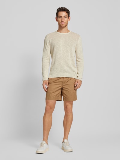 Mango Shorts mit Tunnelzug Modell 'rey' Beige 1