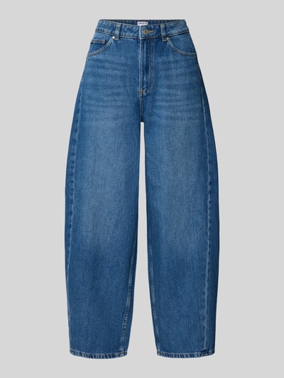 Jake*s Casual Barrel Jeans aus Baumwoll-Mix Modell 'Billys' Jeansblau 1