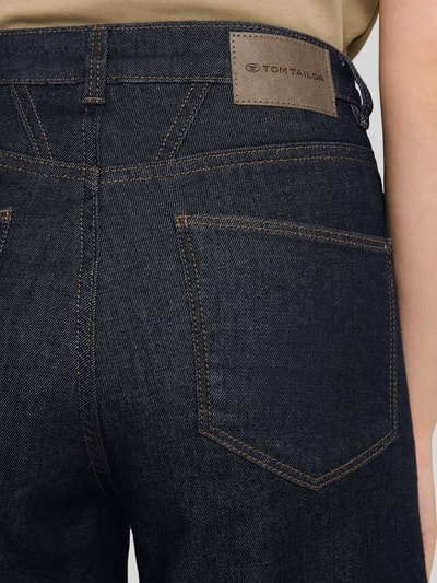 Tom Tailor Wide Leg Jeans aus Baumwoll-Mix Modell 'MADINA' Marine 3