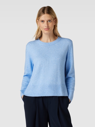 Tom Tailor Strickpullover mit Rundhalsausschnitt Hellblau 4