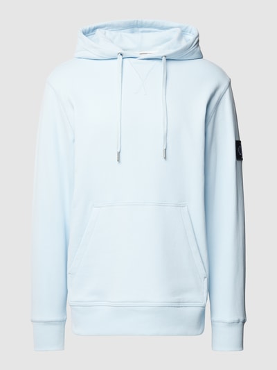 Calvin Klein Jeans Hoodie mit Label-Detail Hellblau 2