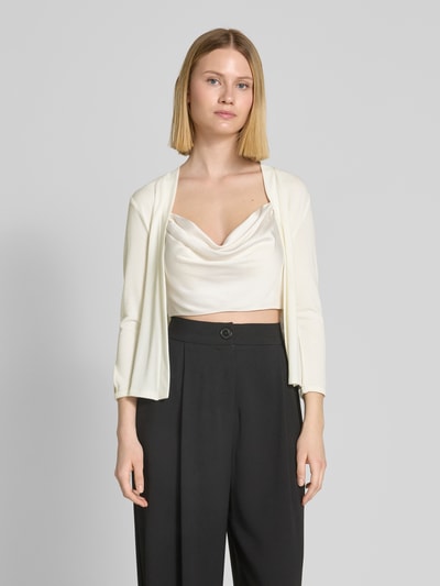 More & More Cardigan mit gerippten Abschlüssen Offwhite 4