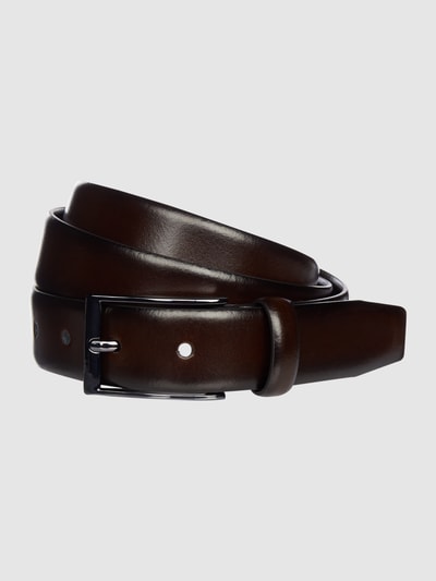 Christian Berg Men Riem met vintagelook Chocoladebruin - 1