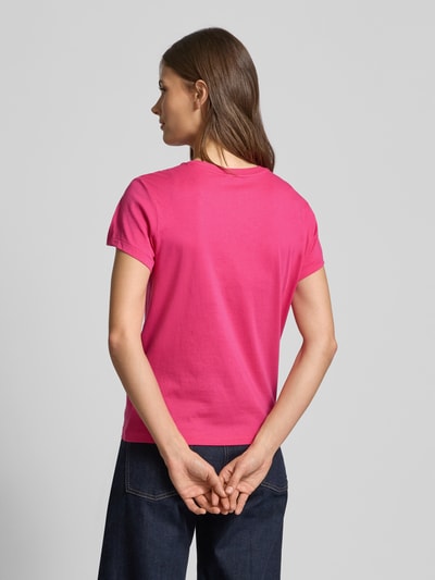 Polo Ralph Lauren T-Shirt mit Logo-Stitching Pink 5