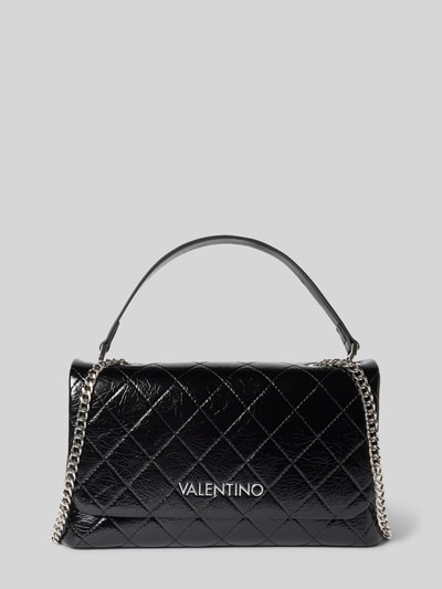 VALENTINO BAGS Handtas met doorgestikte naden en labelapplicatie, model 'WAKANDA' Zwart - 1