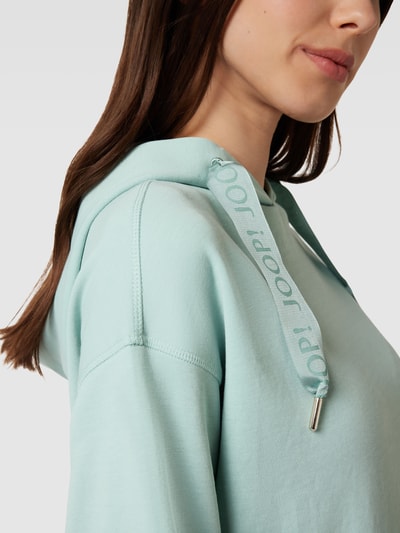 JOOP! Hoodie mit Label-Details Helltuerkis 3