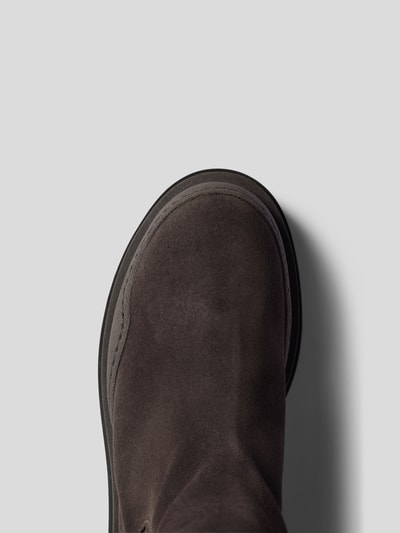 See by Chloé Chelsea Boots aus Leder Graphit 5